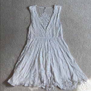 Free people - white lace dress